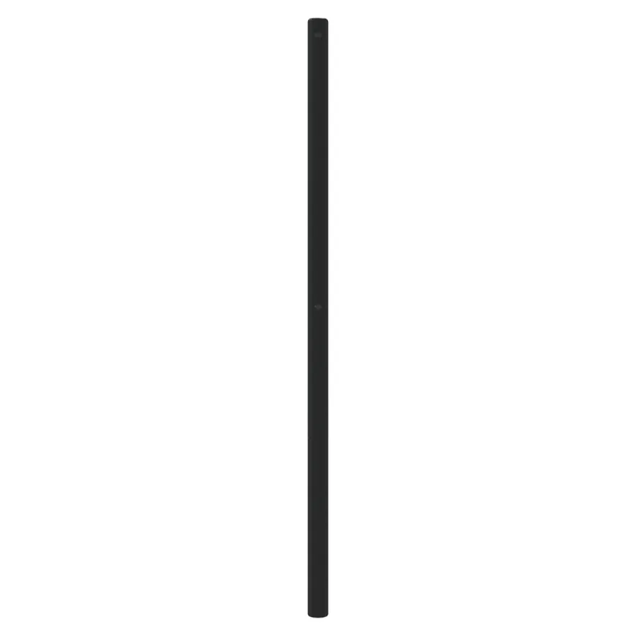 Tête de lit de remplacement métal noir 135 cm - 6