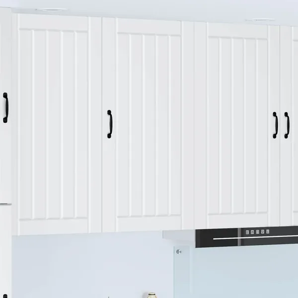 Meuble mural LUCCA Blanc 50 x 31 x 100 cm Bois d'ingénierie