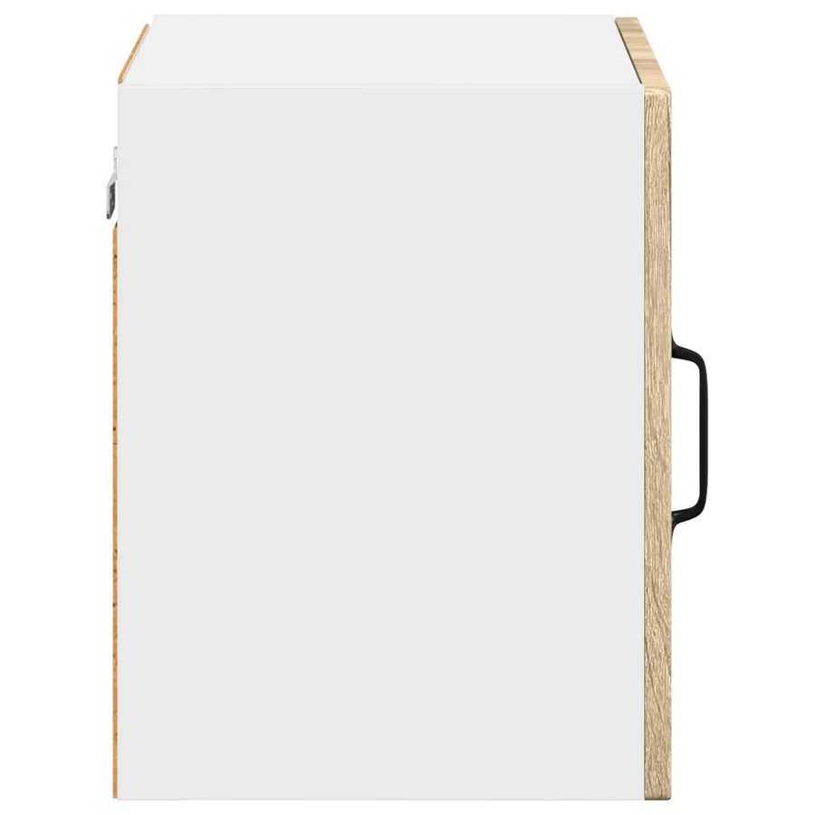 Cabinet en verre mural LUCCA 2 pcs Chêne Sonoma 40 x 31 x 40 cm - 7
