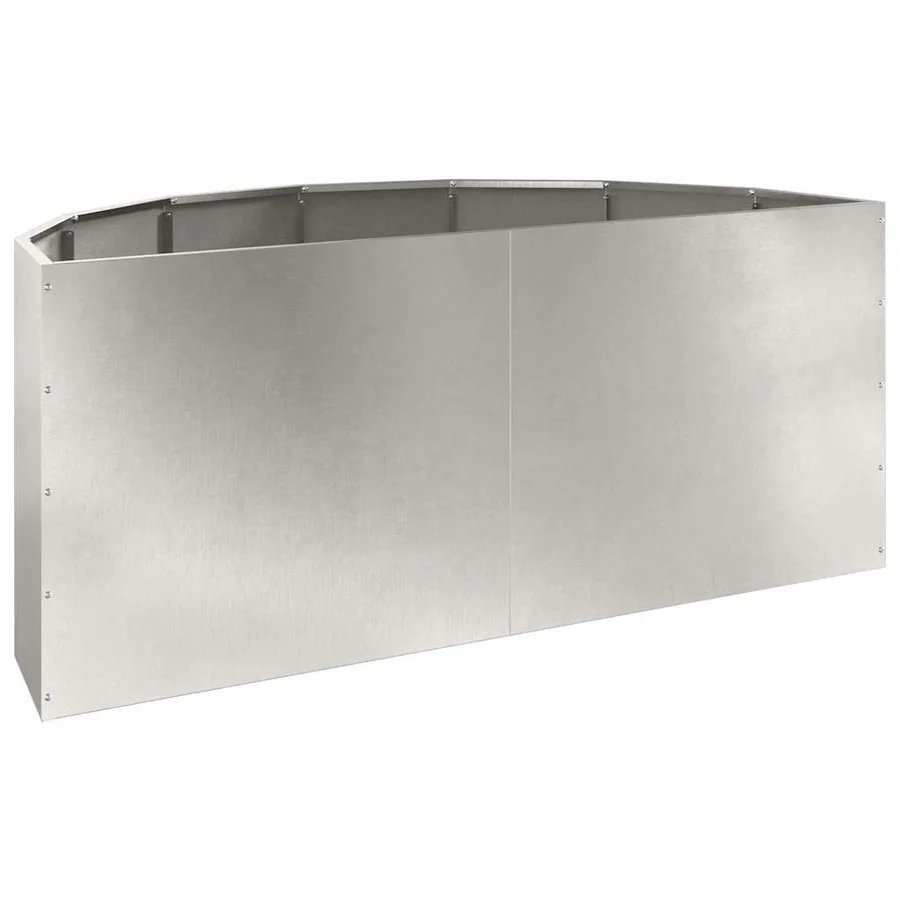 Jardinière Argent 120 x 60 x 50 cm Acier inoxydable - 7