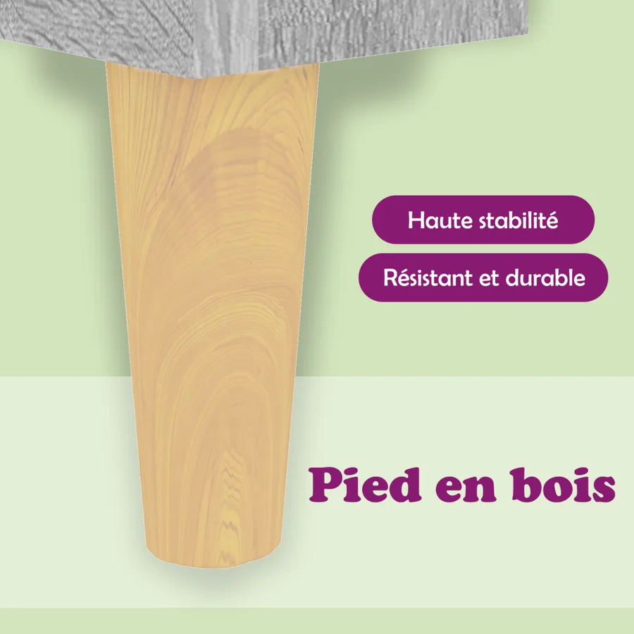 Buffet sonoma gris 100x36x60 cm bois d'ingénierie - 10