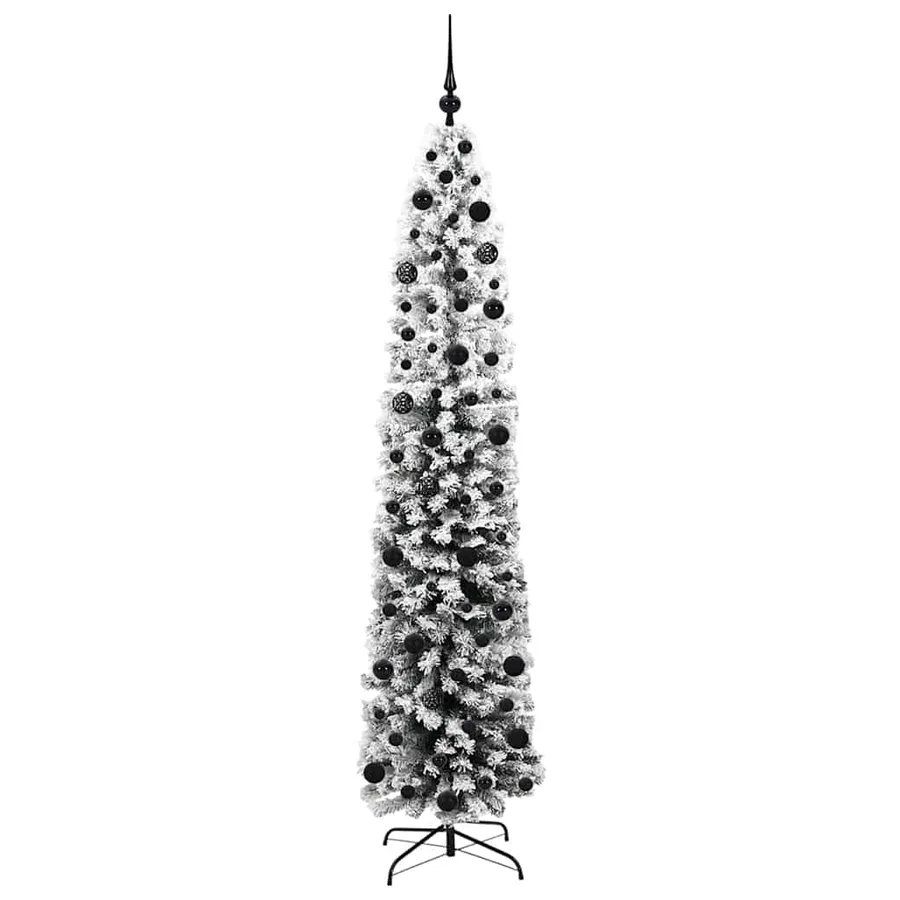 Sapin de Noël artificiel Vert 210 cm PVC et acier et plastique - 4