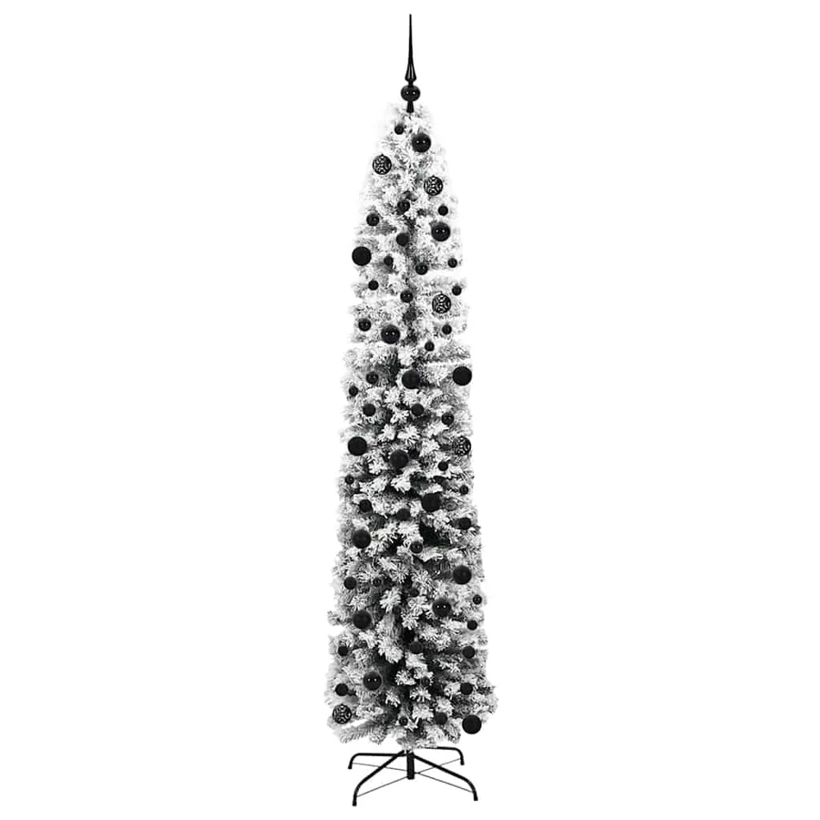 Sapin de Noël artificiel Vert 240 cm PVC et acier et plastique - 4