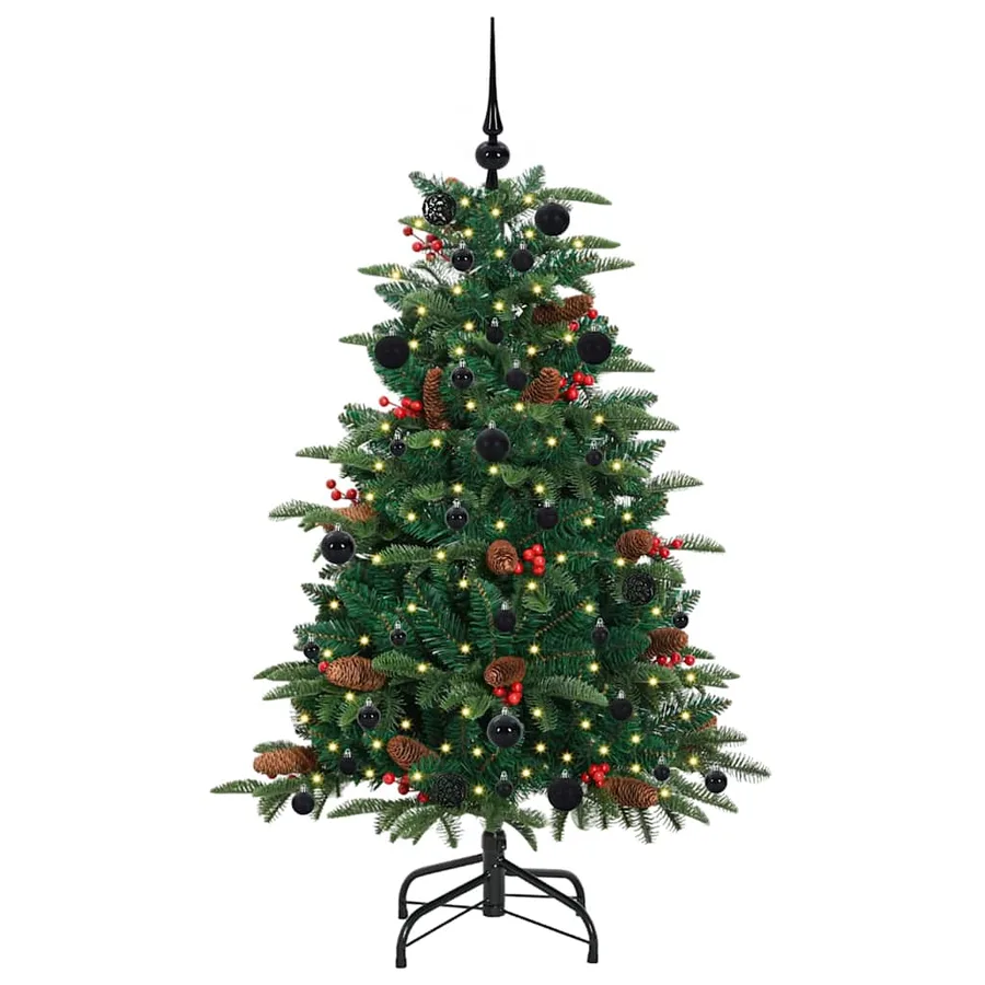 Sapin de Noël artificiel Vert 150 cm PVC, métal et plastique - 3