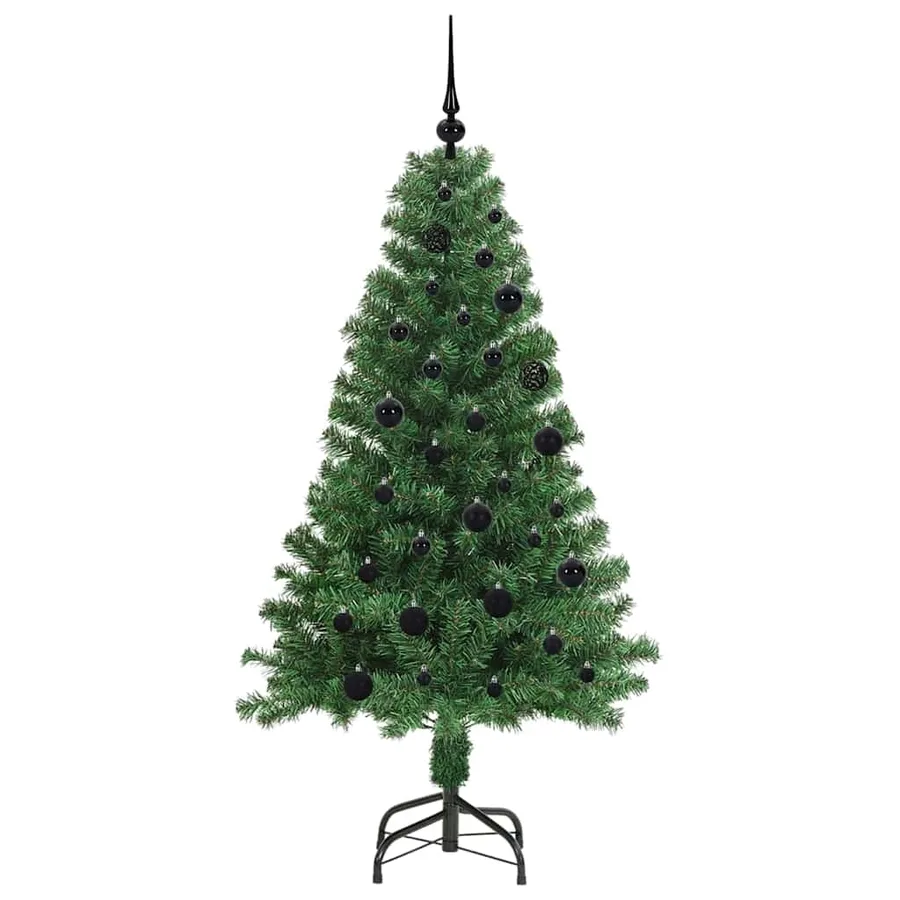 Sapin de Noël artificiel Vert 150 cm PVC, Acier et Plastique - 4