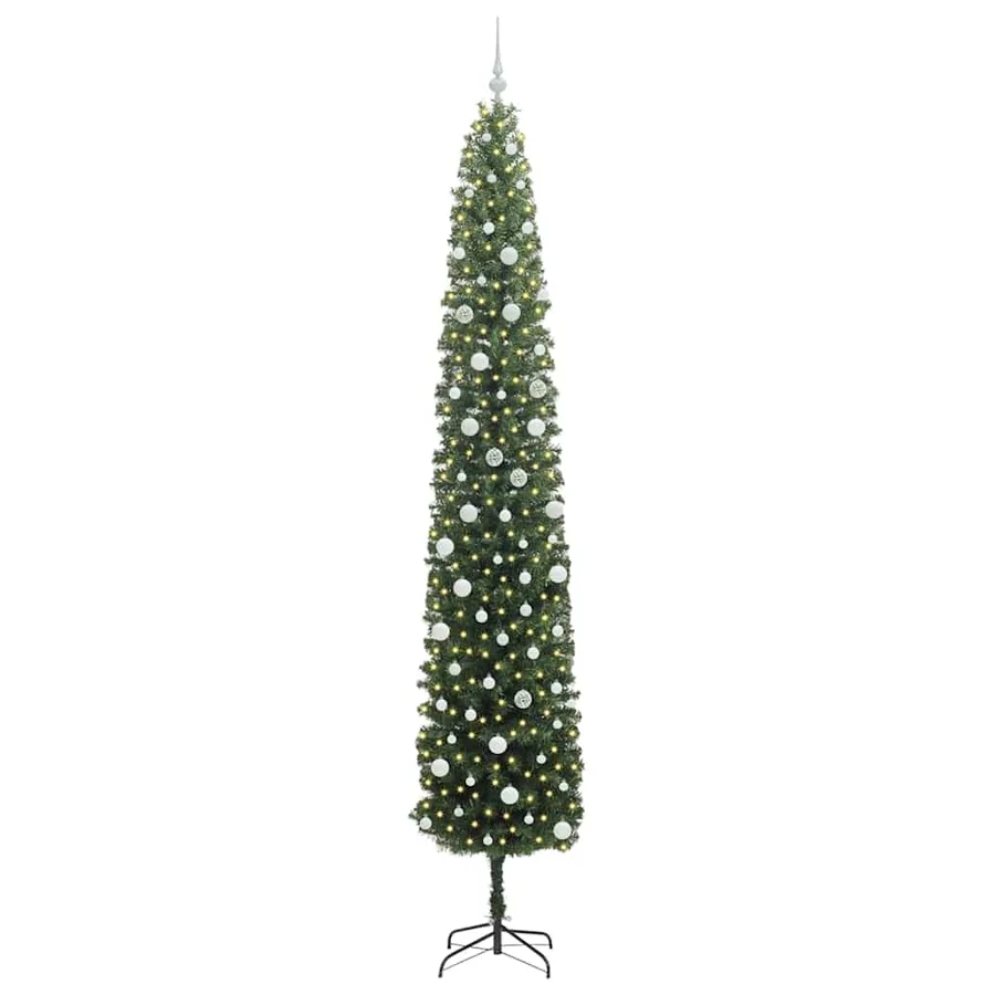 Sapin de Noël artificiel Vert 300 cm PVC et acier et plastique - 3