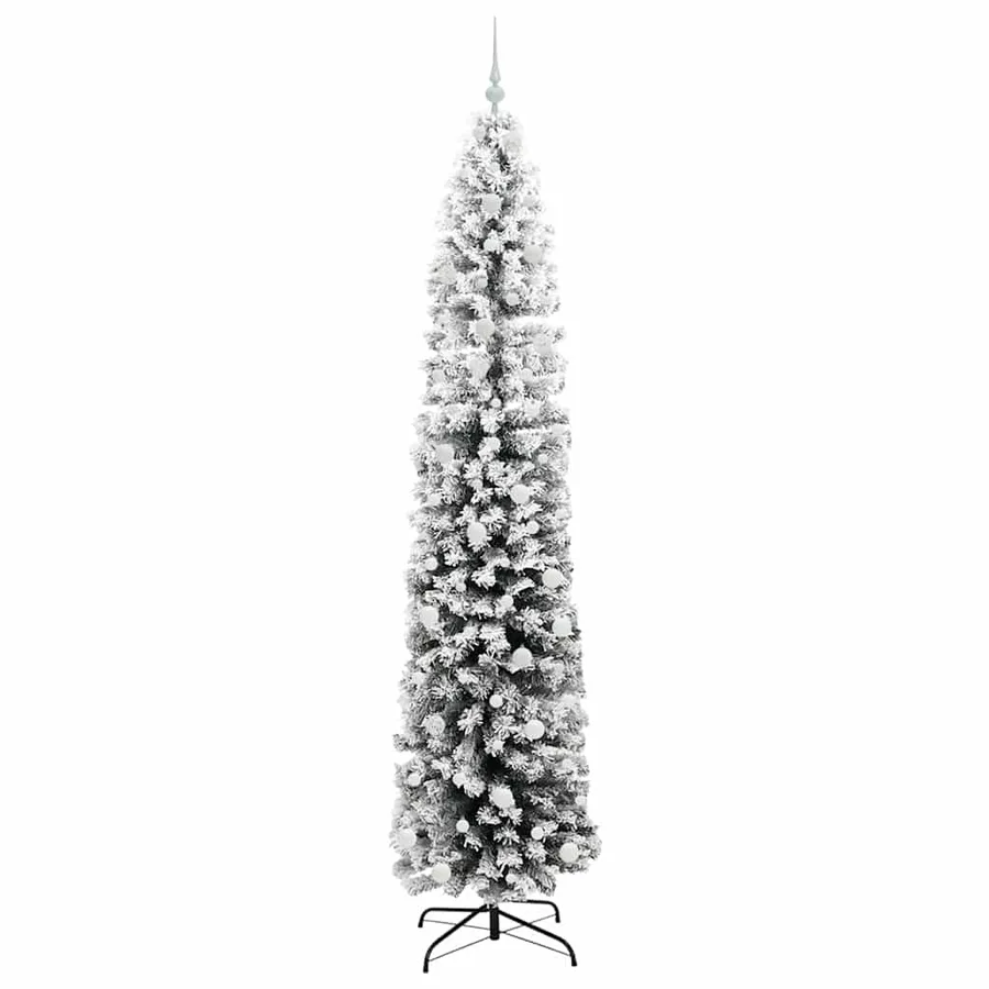 Sapin de Noël artificiel Vert 240 cm PVC et acier et plastique - 4