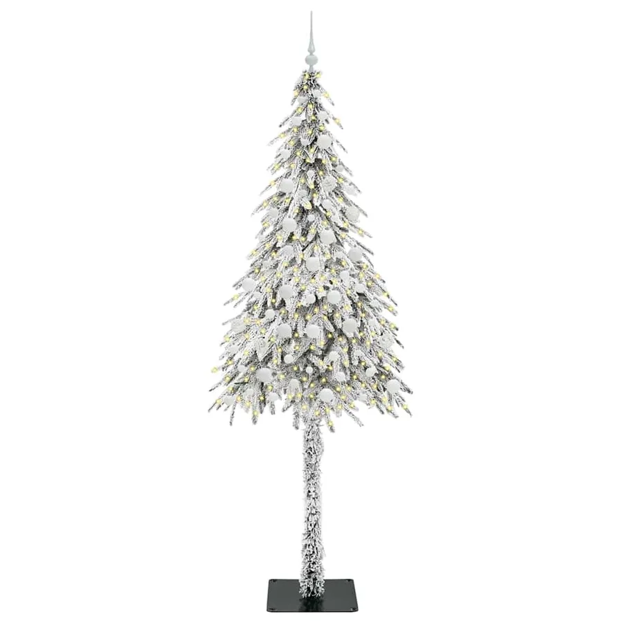 Sapin de Noël avec 300 LED Blanc 210 cm PE et Acier - 3