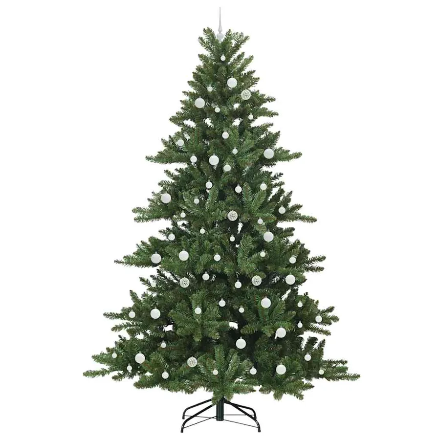Sapin de Noël Artificiel à Branches Articulées Vert 240 cm - 4