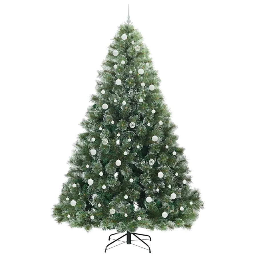 Sapin de Noël artificiel avec 300 LED Vert 240 cm PE et PVC - 4