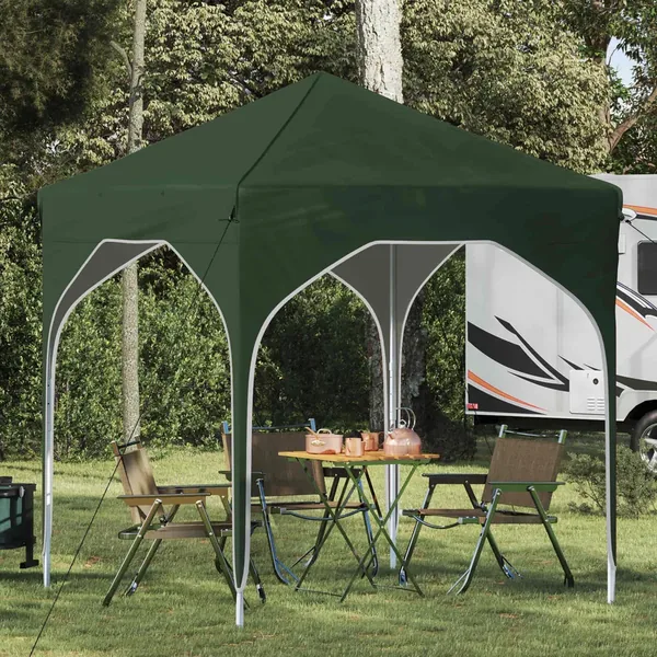 Tente de fête pop-up 194 x 194 x 245 cm Vert