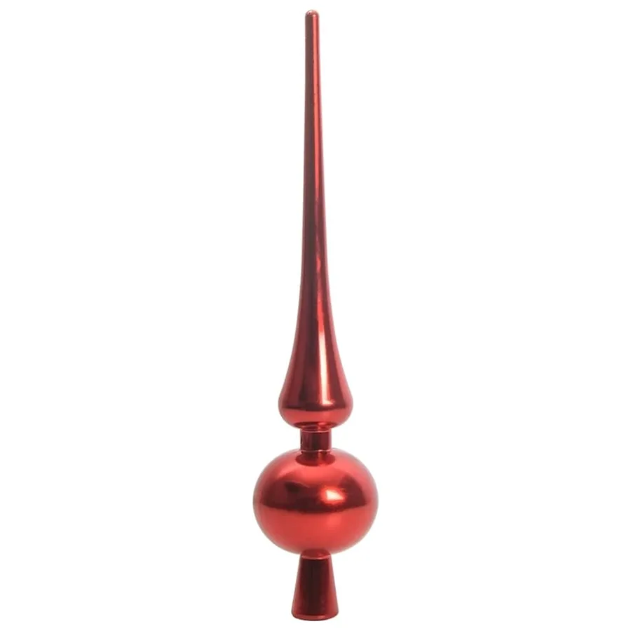 Ensemble de Boules de Noël avec 150 LED 61 pcs Rouge Plastique - 6