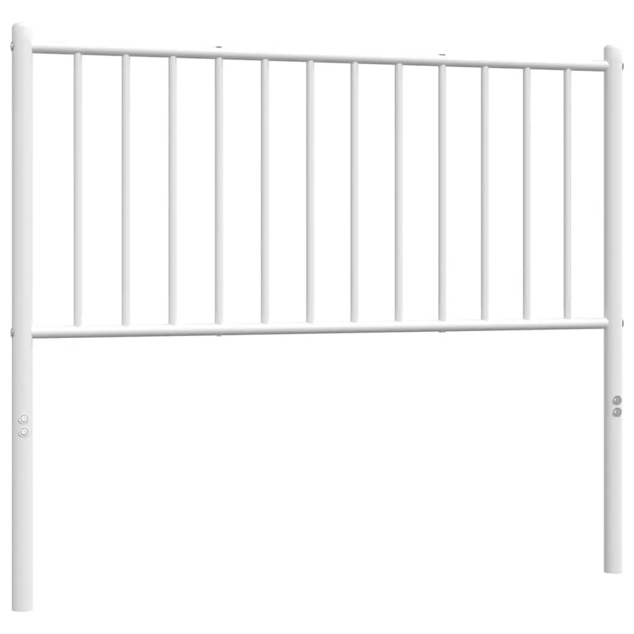 Tête de lit de remplacement métal blanc 100 cm - 5