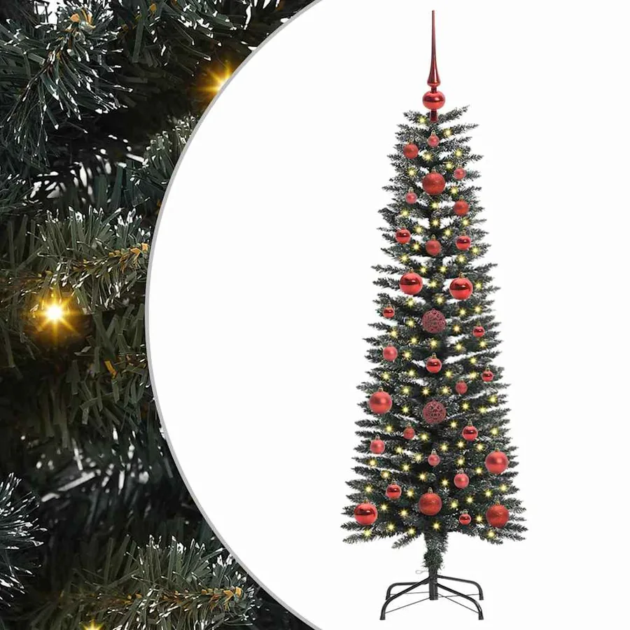 Sapin de Noël artificiel Vert 120 cm PVC, plastique et acier - 2