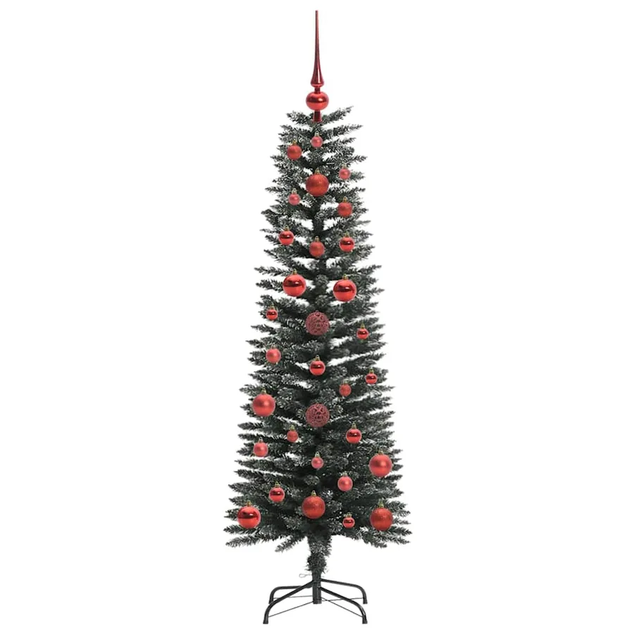 Sapin de Noël artificiel Vert 120 cm PVC, plastique et acier - 4