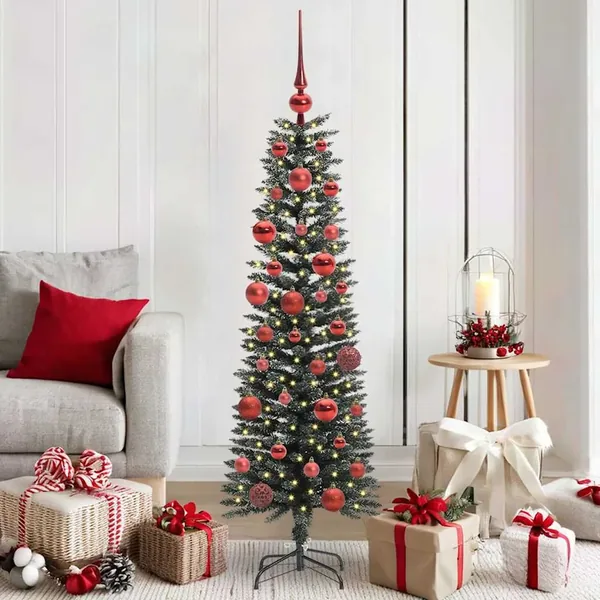 Sapin de Noël artificiel Vert 150 cm PVC, plastique et acier