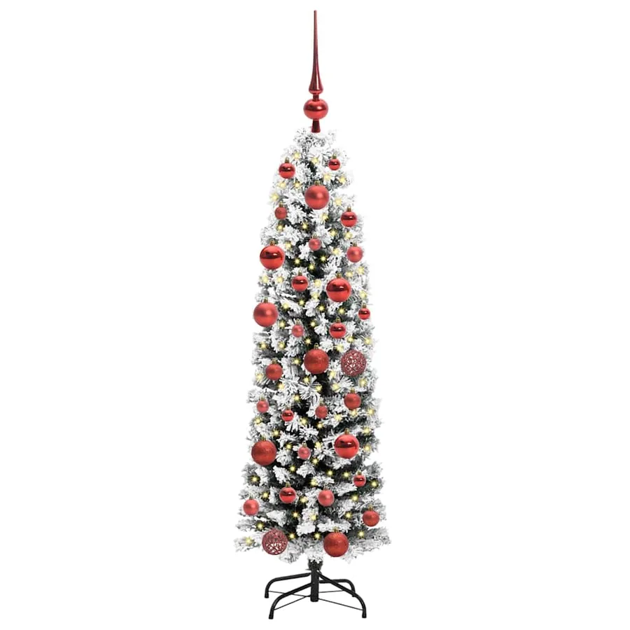 Sapin de Noël artificiel Vert 150 cm PVC et acier et plastique - 3