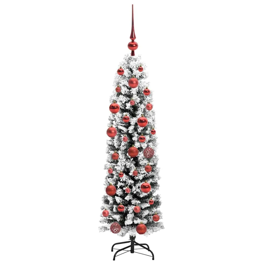 Sapin de Noël artificiel Vert 150 cm PVC et acier et plastique - 4
