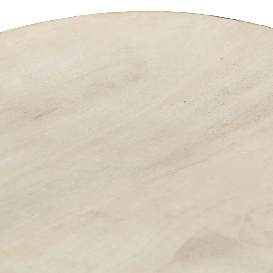 Tabourets de bar lot de 2 bois de manguier massif - 8