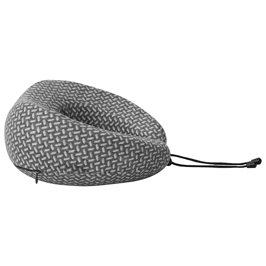 Oreiller de Voyage pour le Cou Gris 30 x 28 x 14 cm Polyester - 7