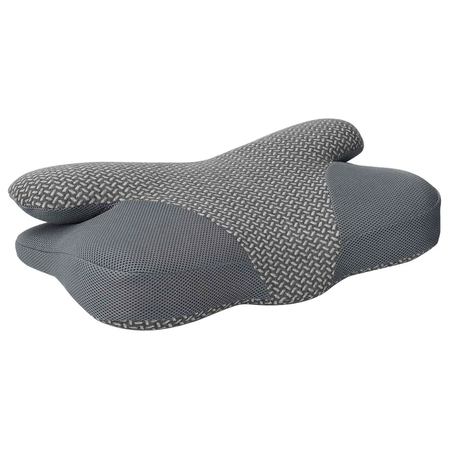 Coussin cervical Gris Mousse à mémoire de forme 58 x 36 x 13 cm - 3