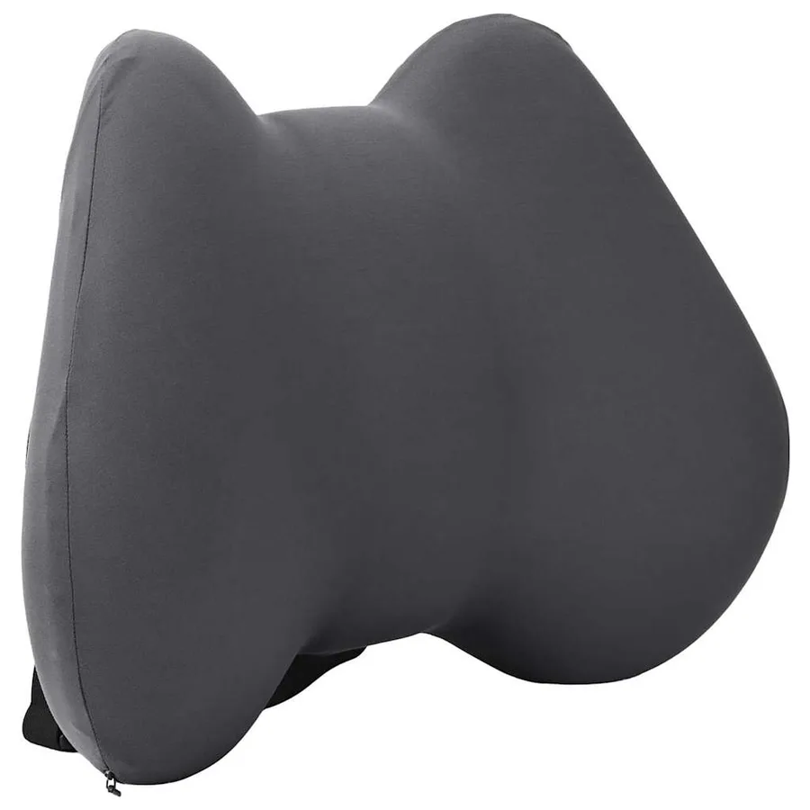 Coussin dorsal Gris Mousse à mémoire de forme 40 x 32 x 14 cm - 3