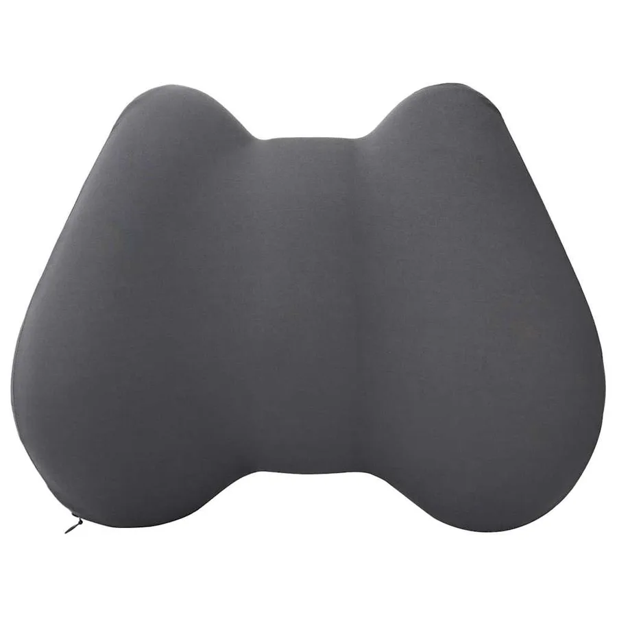 Coussin dorsal Gris Mousse à mémoire de forme 40 x 32 x 14 cm - 4