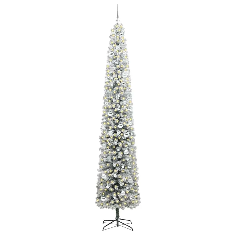 Sapin de Noël artificiel Vert 270 cm PVC et acier et plastique - 3