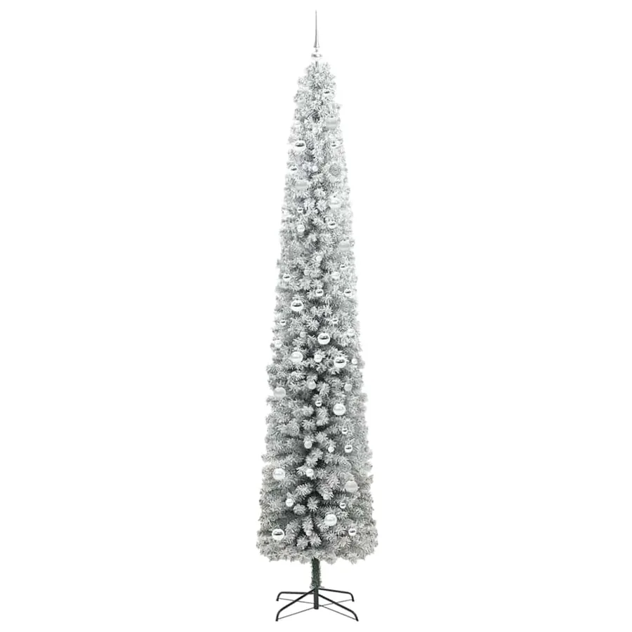 Sapin de Noël artificiel Vert 270 cm PVC et acier et plastique - 4