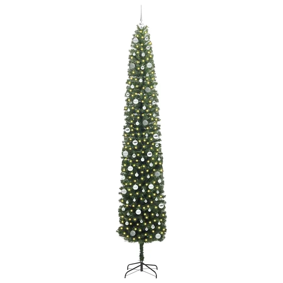 Sapin de Noël artificiel Vert 300 cm PVC et acier et plastique - 3