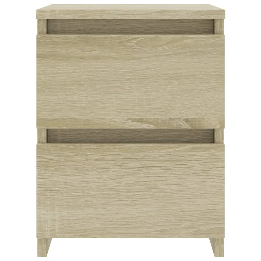 Table de chevet Chêne sonoma 30x30x40 cm Bois d'ingénierie - 3