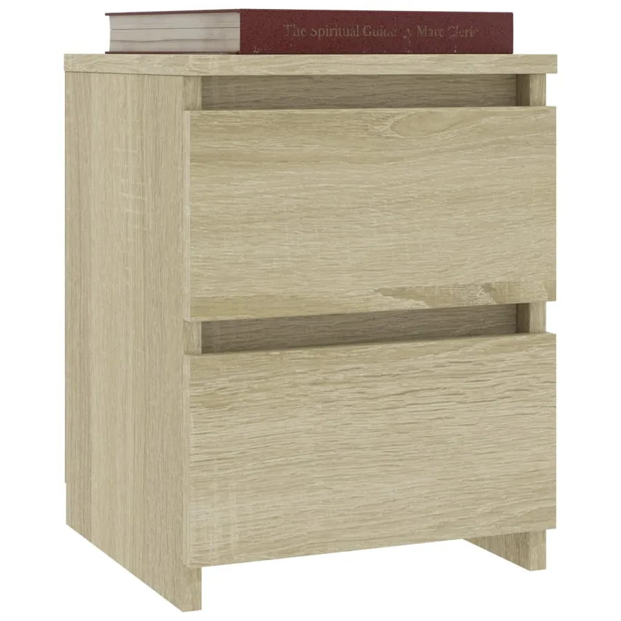 Table de chevet Chêne sonoma 30x30x40 cm Bois d'ingénierie - 5