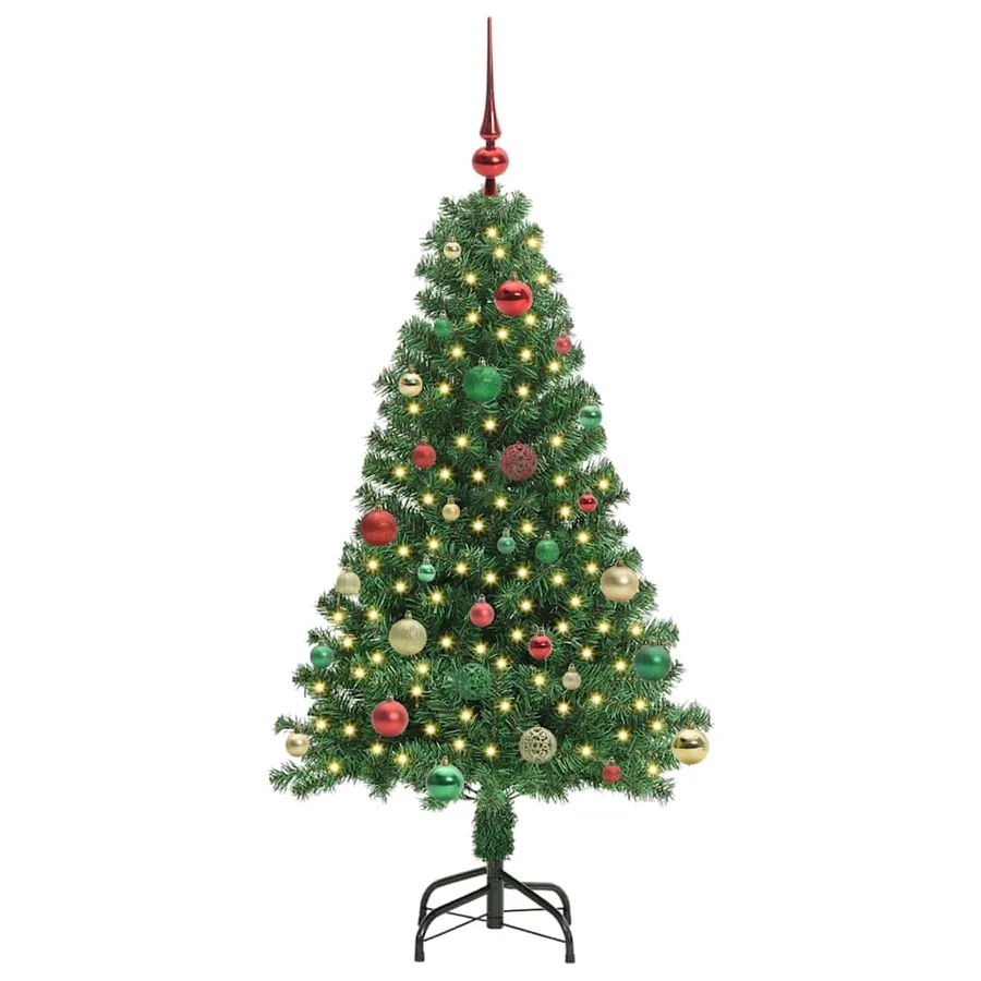 Sapin de Noël artificiel Vert 150 cm PVC, Acier et Plastique - 3