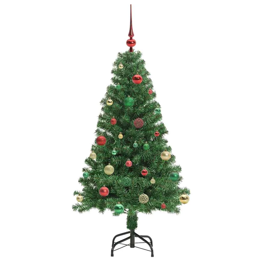 Sapin de Noël artificiel Vert 150 cm PVC, Acier et Plastique - 6