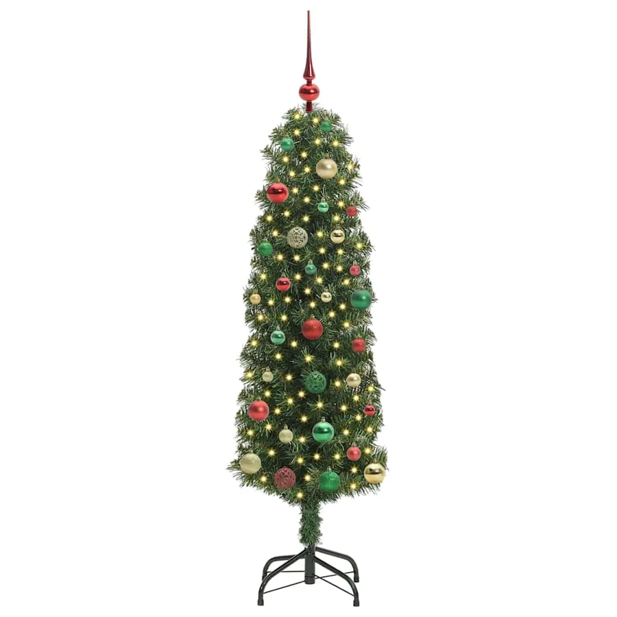 Sapin de Noël artificiel Vert 150 cm PVC et acier et plastique - 3