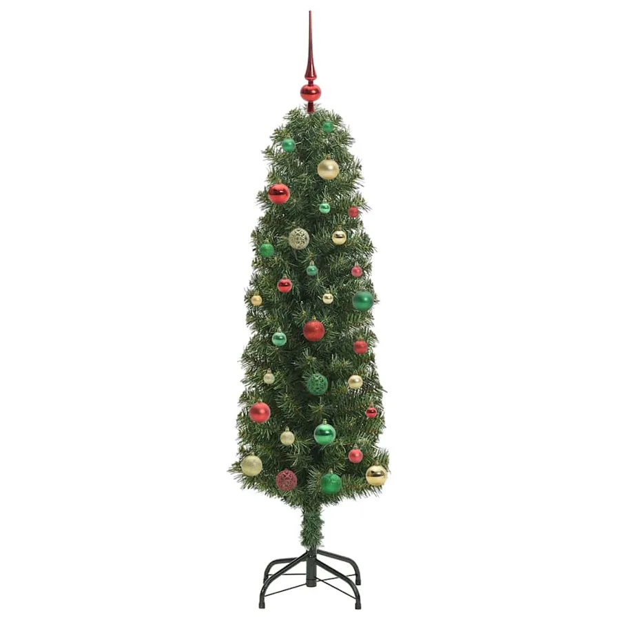 Sapin de Noël artificiel Vert 150 cm PVC et acier et plastique - 6