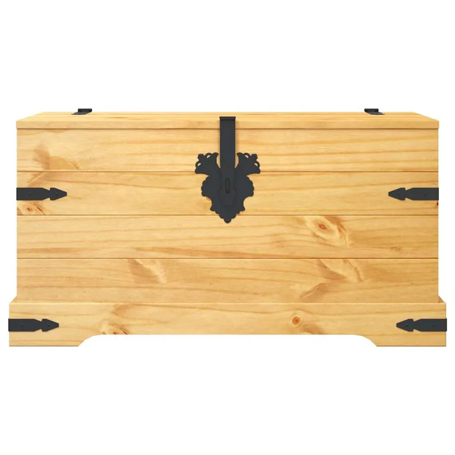 Coffre de rangement Pin mexicain Gamme Corona 91x49,5x47 cm - 4