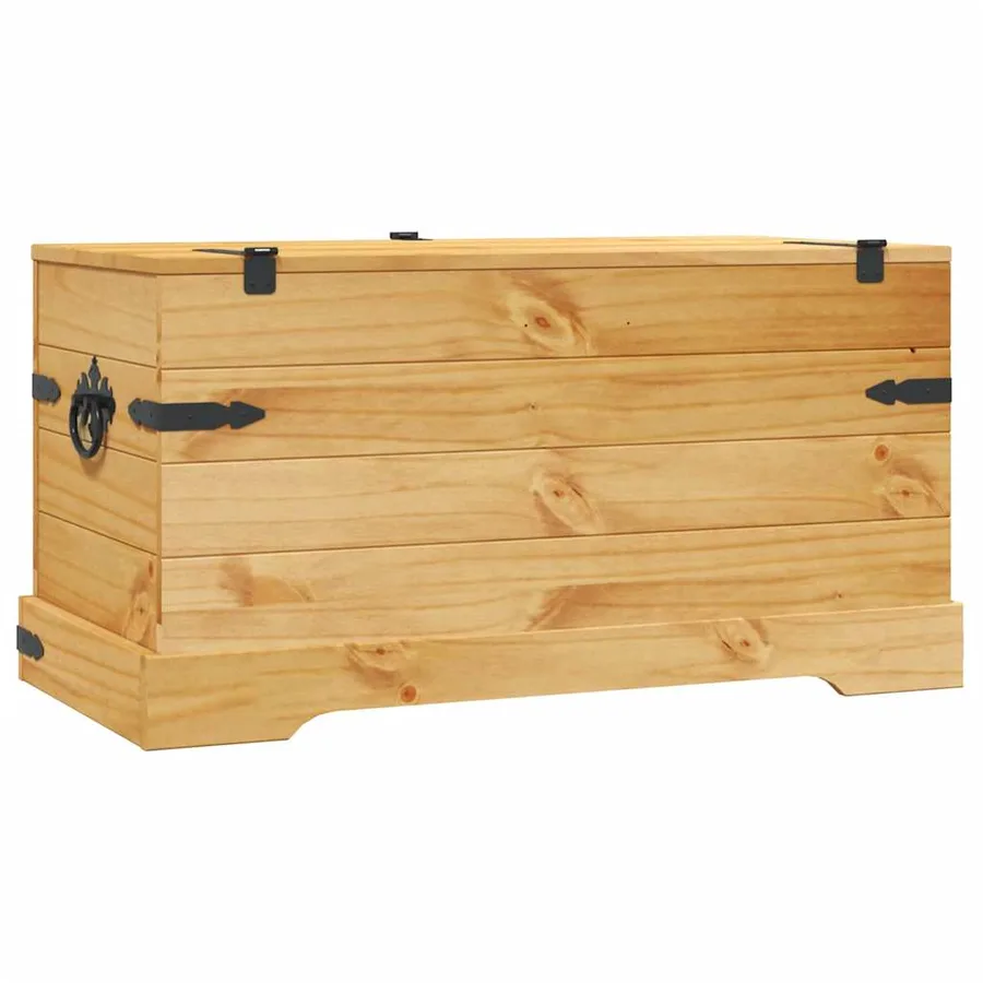 Coffre de rangement Pin mexicain Gamme Corona 91x49,5x47 cm - 6