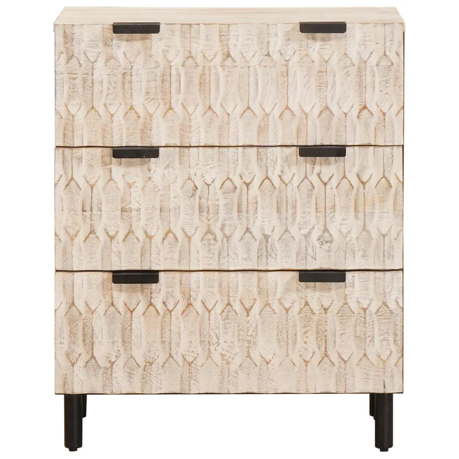 Buffet Finition Lavage Blanc 60 x 33 x 75 cm - 3