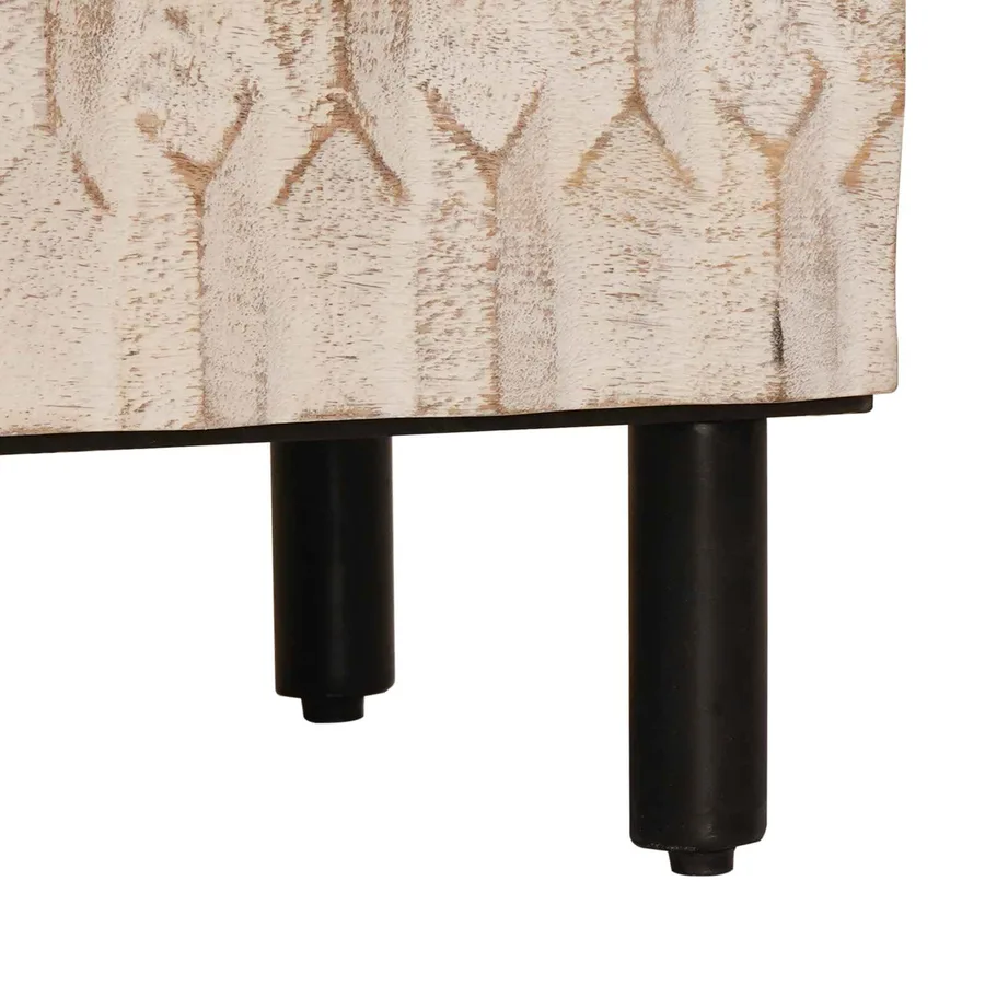 Buffet Finition Lavage Blanc 60 x 33 x 75 cm - 8