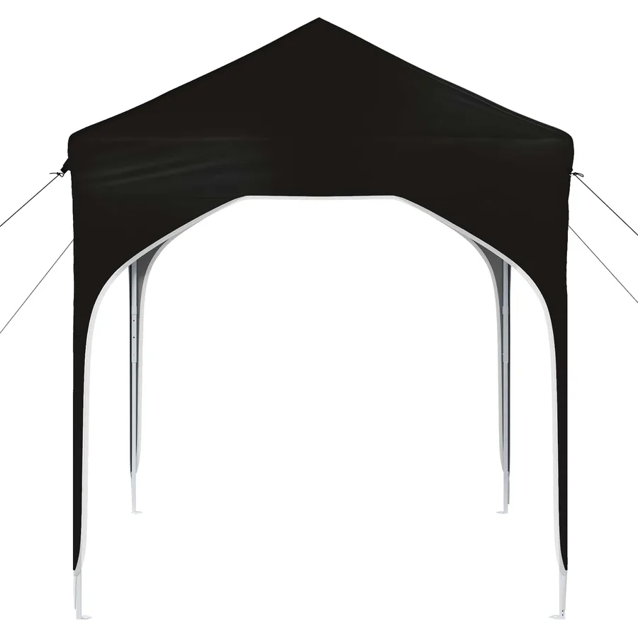 Tente de fête pop-up 194 x 194 x 245 cm Noir - 6
