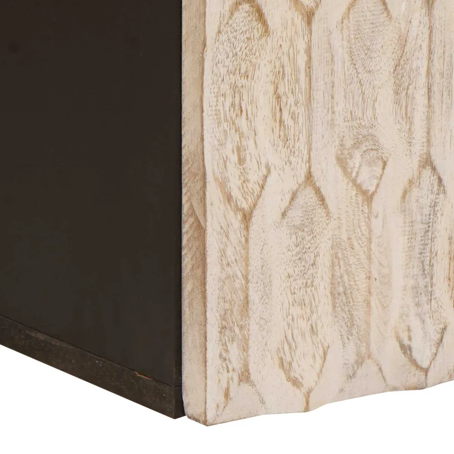 Cabinet de Salle de Bain Suspendu Blanc 38 x 33 x 48 cm - 7