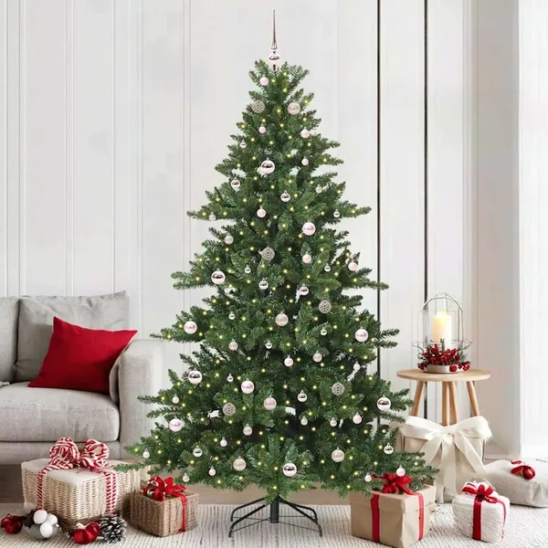 Sapin de Noël Artificiel à Branches Articulées Vert 210 cm