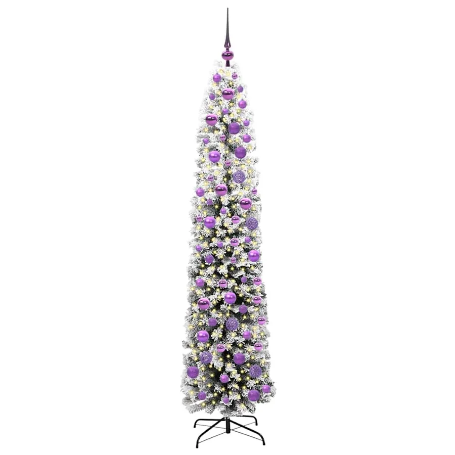 Sapin de Noël artificiel Vert 180 cm PVC et acier et plastique - 3
