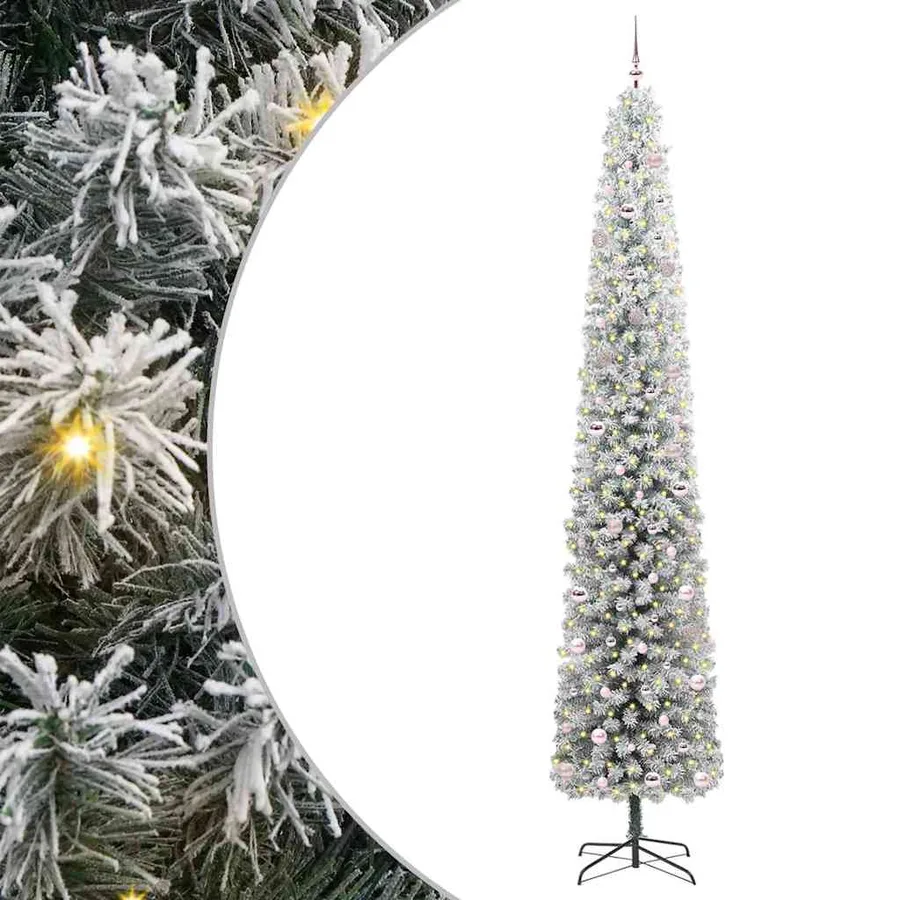 Sapin de Noël artificiel Vert 300 cm PVC et acier et plastique - 2