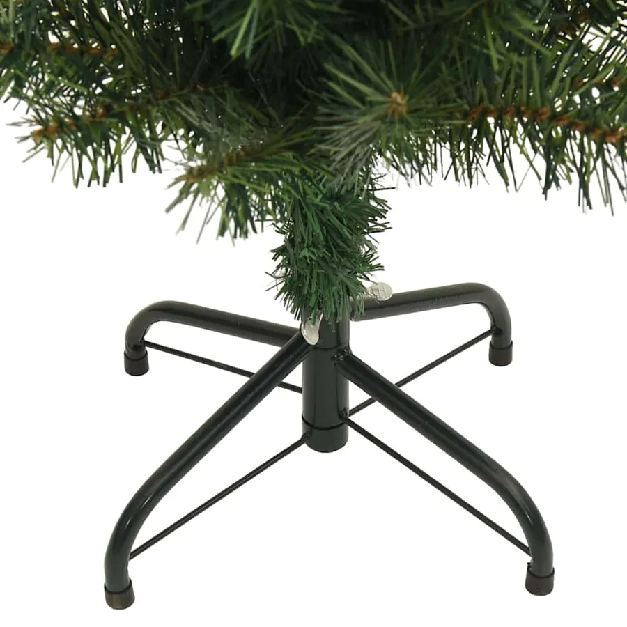 Sapin de Noël artificiel Vert 180 cm PVC et acier et plastique - 12