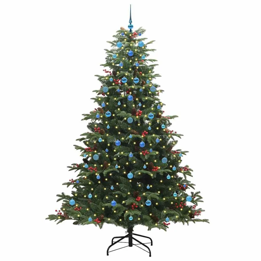Sapin de Noël artificiel Vert 240 cm PVC, métal et plastique - 3