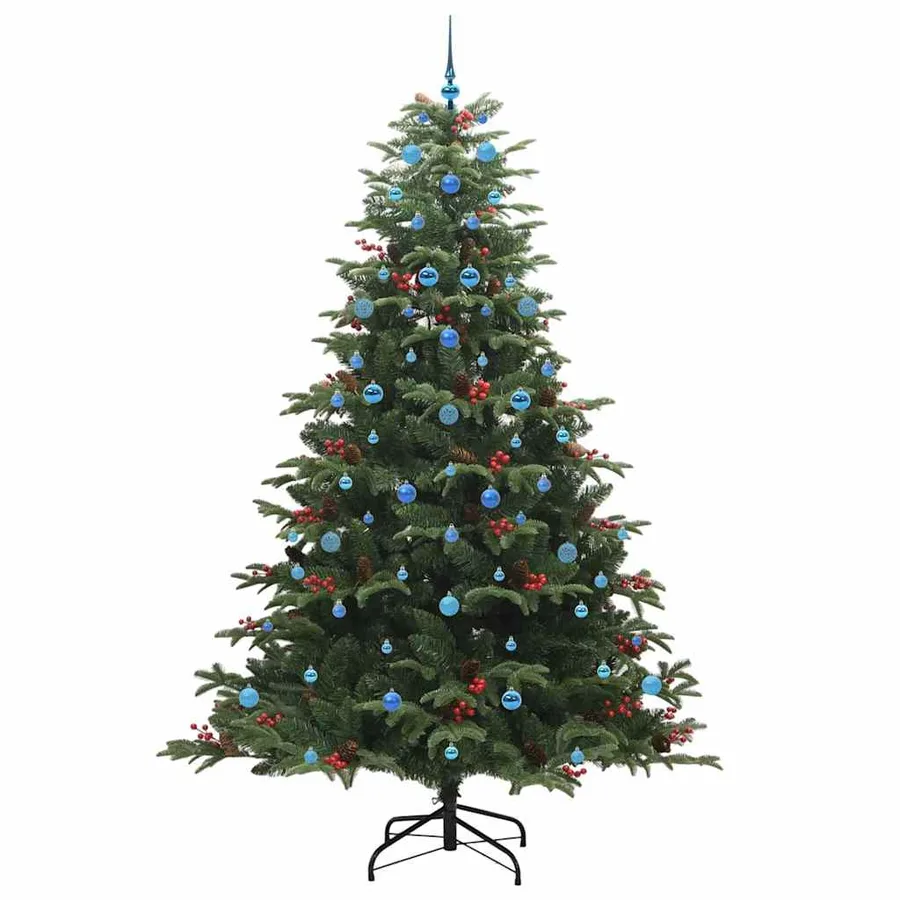 Sapin de Noël artificiel Vert 240 cm PVC, métal et plastique - 4