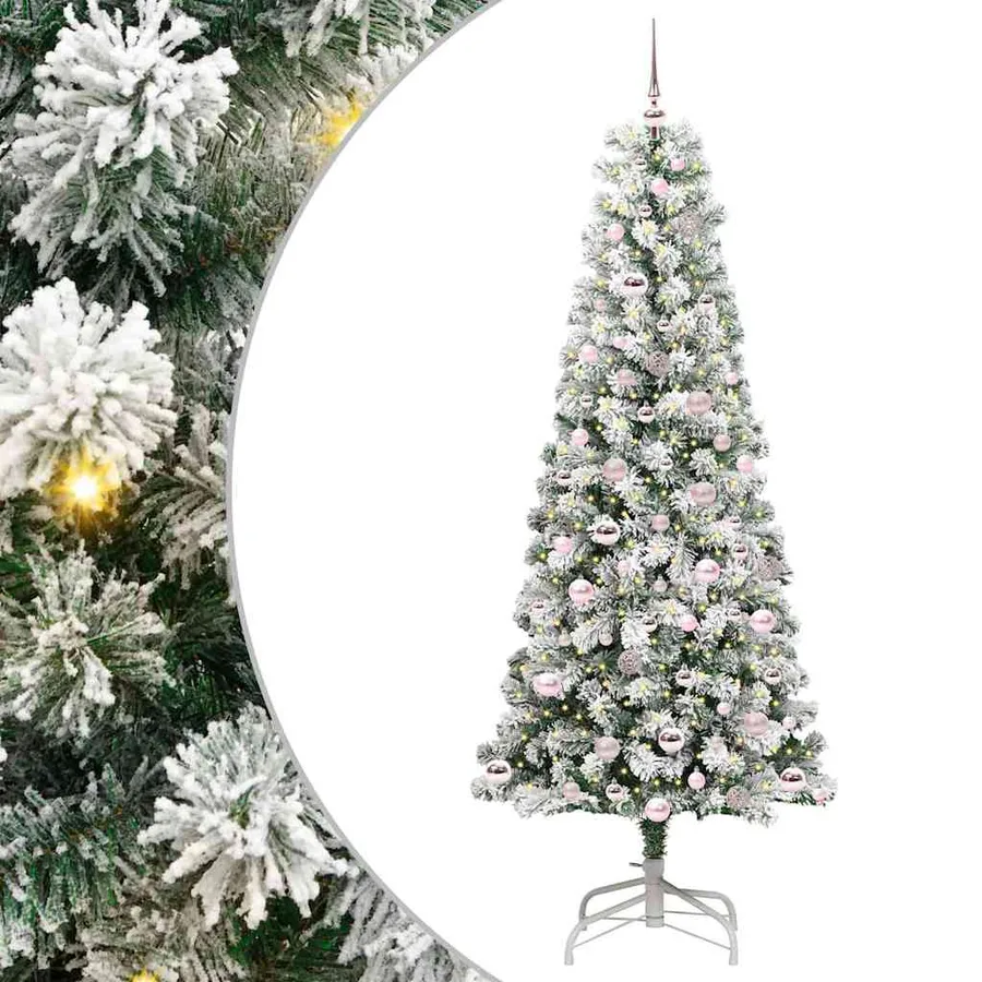 Sapin de Noël Artificiel à Branches Articulées 210 cm - 2