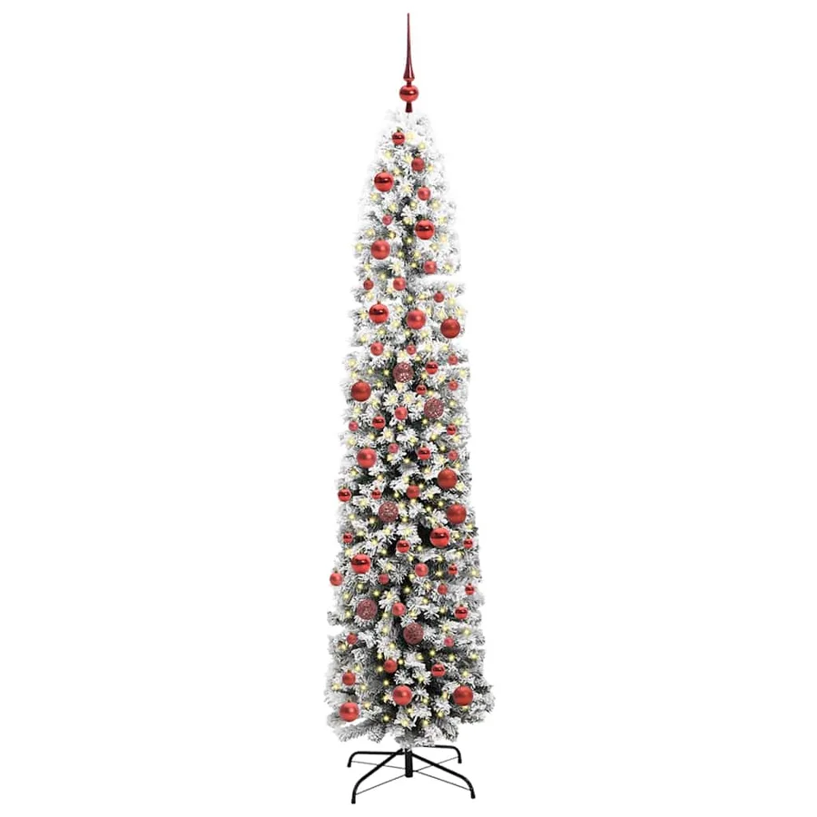 Sapin de Noël artificiel Vert 180 cm PVC et acier et plastique - 2